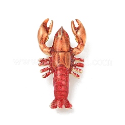 Lobster Enamel Pins&nbsp;JEWB-R067-01G