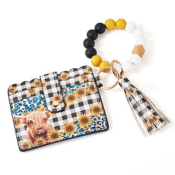Silicone Beads Keychain&nbsp;KEYC-TAC00024