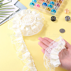 12.5 Yards Polyester Lace Ribbon&nbsp;OCOR-TA0003-85C