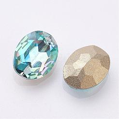 K9 Glass Rhinestone Cabochons&nbsp;GLAA-D001-05B