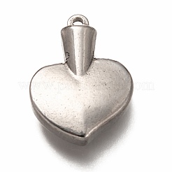 Non-Tarnish 304 Stainless Steel Pendants&nbsp;STAS-H126-01AS