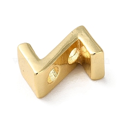 Rack Plating Brass Slide Charms&nbsp;KK-M254-15G-Z