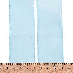 20ヤードのポリエステルリボン  ギフト包装用  ライトスカイブルー  1-1/2インチ（38mm）  約20.00ヤード（18.29m）/ロール&nbsp;OCOR-Z005-01H