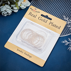 20Pcs Brass Linking Rings&nbsp;KK-BBC0012-15