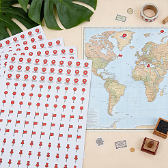 PVC Self-Adhesive Stickers&nbsp;DIY-WH0671-474A