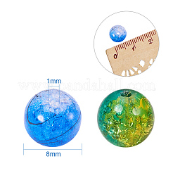 Synthetic Crackle Quartz Beads&nbsp;GLAA-MSMC004-05
