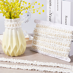 5 Yards Polyester Lace Trim Ribbon for Curtain Sofa Decoration&nbsp;OCOR-CY0001-32B