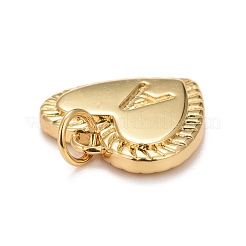 Rack Plating Golden Brass Pendants&nbsp;KK-E260-01G-A