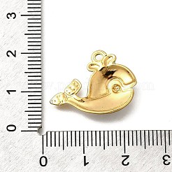 304 Stainless Steel Micro Pave Cubic Zirconia Charms&nbsp;STAS-Q347-05A-G
