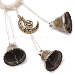 Iron Bell Pendant Decoration&nbsp;HJEW-JM02484