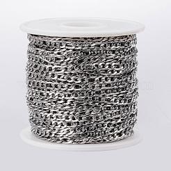 Tarnish Resistant 304 Stainless Steel Figaro Chains&nbsp;CHS-H009-13P
