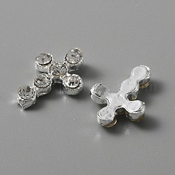 Zinc Alloy Rhinestone Cabochons&nbsp;FIND-WH0125-74