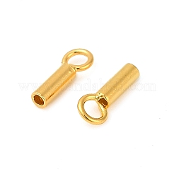 925 Sterling Silver Cord Ends&nbsp;STER-F036-21G-1mm