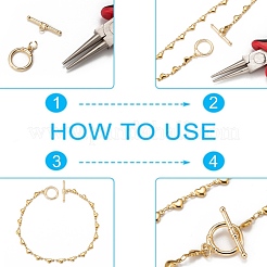 Brass Toggle Clasps&nbsp;KK-T051-22G-NF