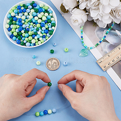 1200Pcs 12 Styles Opaque Acrylic Beads&nbsp;FIND-AR0005-81