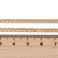 201 Stainless Steel Curb Chain Necklace for Women Men&nbsp;NJEW-P268-A38-2X5