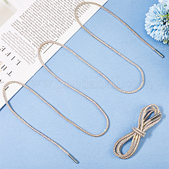 Resin Rhinestones & Alloy Drawstring Cord&nbsp;DIY-WH20049-41C