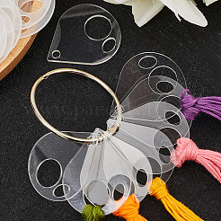 3 Bags Acrylic Thread Winding Boards&nbsp;AJEW-GF0011-67A