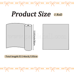 塩ビ革生地  クラフト用品  ホワイト  1370x300x0.6~0.7mm&nbsp;DIY-WH20062-22-10