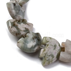 Natural Peace Jade Beads Strands&nbsp;G-F783-G08-01