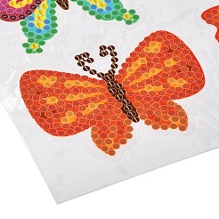 DIY Butterfly Diamond Painting Stickers Kits For Kids&nbsp;DIY-O016-11