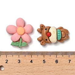 Frosted Resin Decoden Cabochons&nbsp;RESI-XCP0002-15