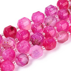 Natural Agate Beads Strands&nbsp;G-T131-82A-08