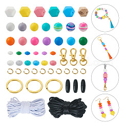 DIY Keychain Bracelet Making Kit&nbsp;DIY-TA0004-19