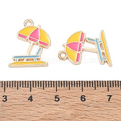 Alloy Enamel Pendants&nbsp;AL-CBAE435-09G