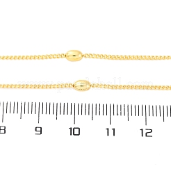 Brass Satellite Chains Necklaces for Women&nbsp;NJEW-D302-67G