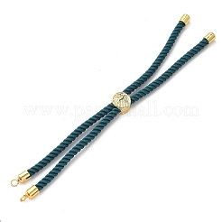 Cotton Cord Bracelet Making&nbsp;KK-F758-03M-G
