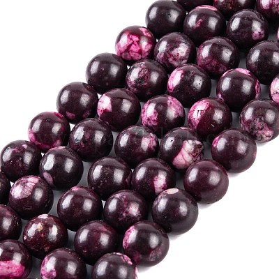 Natural Malaysia Jade Beads Strands&nbsp;G-A146-8mm-C16-1