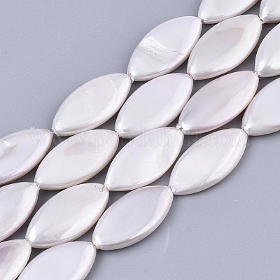 Shell Pearl Beads Strands&nbsp;SSHEL-R046-05A-1