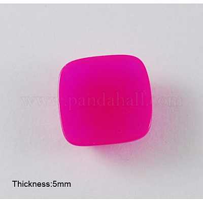 Resin Cabochons&nbsp;CRES-R056-12x12mm-M-1