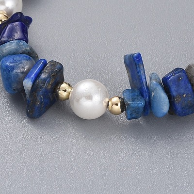 Wholesale Natural Gemstone Chip Beaded Bracelets - Pandahall.com