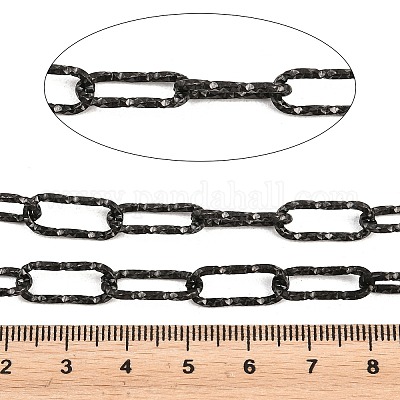 304ステンレススチールテクスチャペーパークリップチェーン 溶接され 