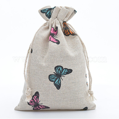 Linenette Drawstring Bags&nbsp;LS-CON-PW0001-078B-07-1