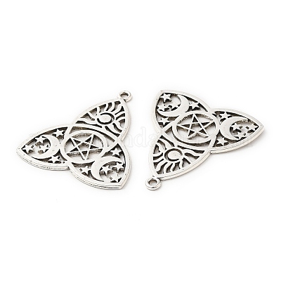 Tibetan Style Alloy Pendants&nbsp;PALLOY-I220-04AS-1