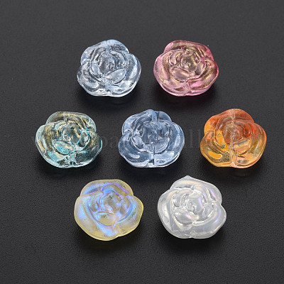 Transparent Glass Beads&nbsp;GLAA-S190-022-1