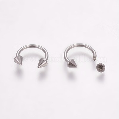 Pointed horseshoe septum ring discount