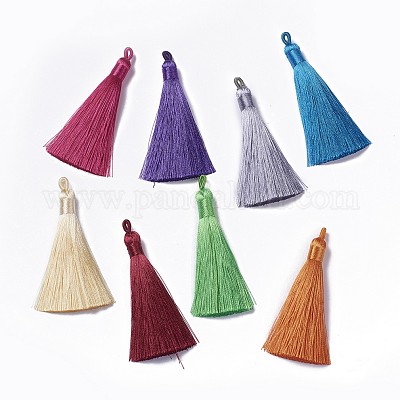 Polyester Tassel Pendants&nbsp;FIND-I009-B01-1
