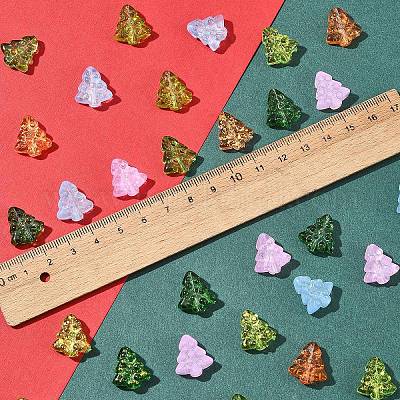 40Pcs Dyed & Heated Glass Beads&nbsp;GLAA-FS0001-88B-1
