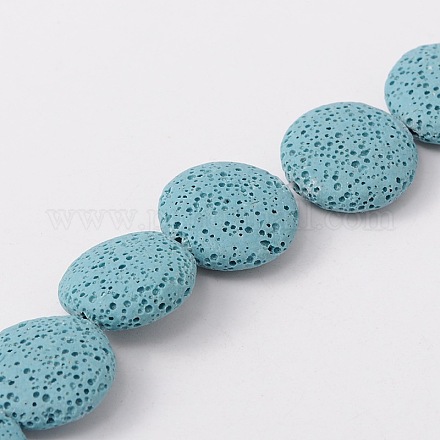 Natural Lava Rock Beads Strands G-L435-06-14-1