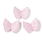 Spray Painted Glass Beads, Butterfly, Lavender Blush, 20x24.5x6mm, Hole: 1.2mm