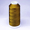Nylon Braided Thread, Cord For Tassel Making, Goldenrod, 0.3mm, about 1093.61 yards(1000m)/roll