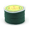 Nylon Threads, Milan Cords/Twisted Cords, Sea Green, 1.5~2mm, about 54.68 yards(50m)/roll