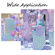Fishscale Pattern Polyester Fabrics&nbsp;DIY-WH0304-508B-6