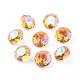 Pointed Back & Back Plated Glass Rhinestone Cabochons&nbsp;RGLA-J012-8mm-001AP-1