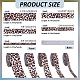 5 Rolls 5 Styles 5Yard Polyester Ribbons&nbsp;SRIB-FG0001-34-2