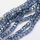 Electroplate Glass Bead Strands&nbsp;EGLA-J028-4x4mm-F27-1